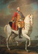 Alexandre Roslin Louis-Philippe, Duc D'Orleans, Saluting His Army on the Battlefield Spain oil painting artist